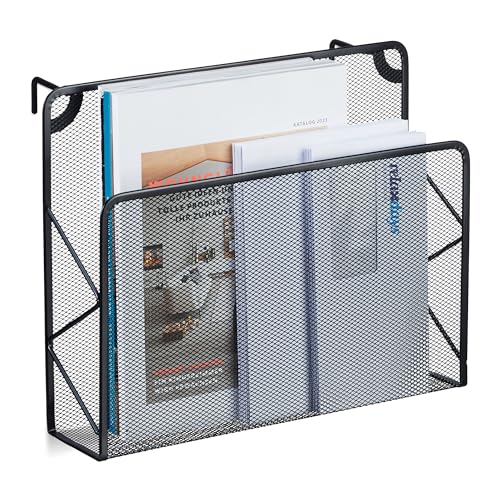 Relaxdays Zeitschriftenhalter Wand