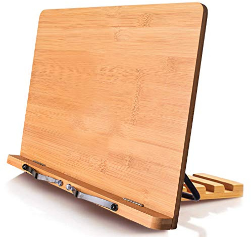 Wishacc XL · Support de lecture en bambou