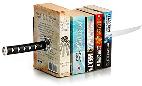ZWCIBN · Decorative katana bookends